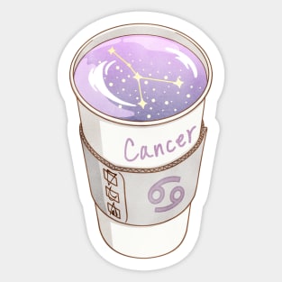 Cancer Takeaway Sticker